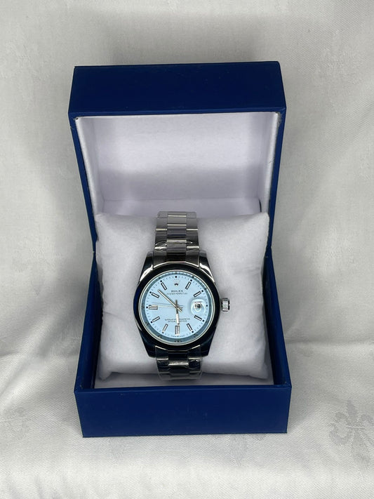 Rolex Oyster Perpetual Light Blue Dial